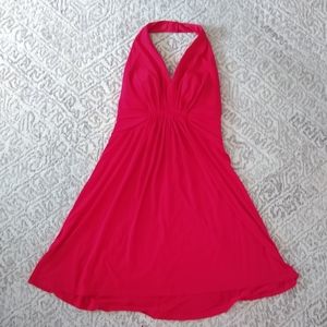 Calvin Klein halter neck dress